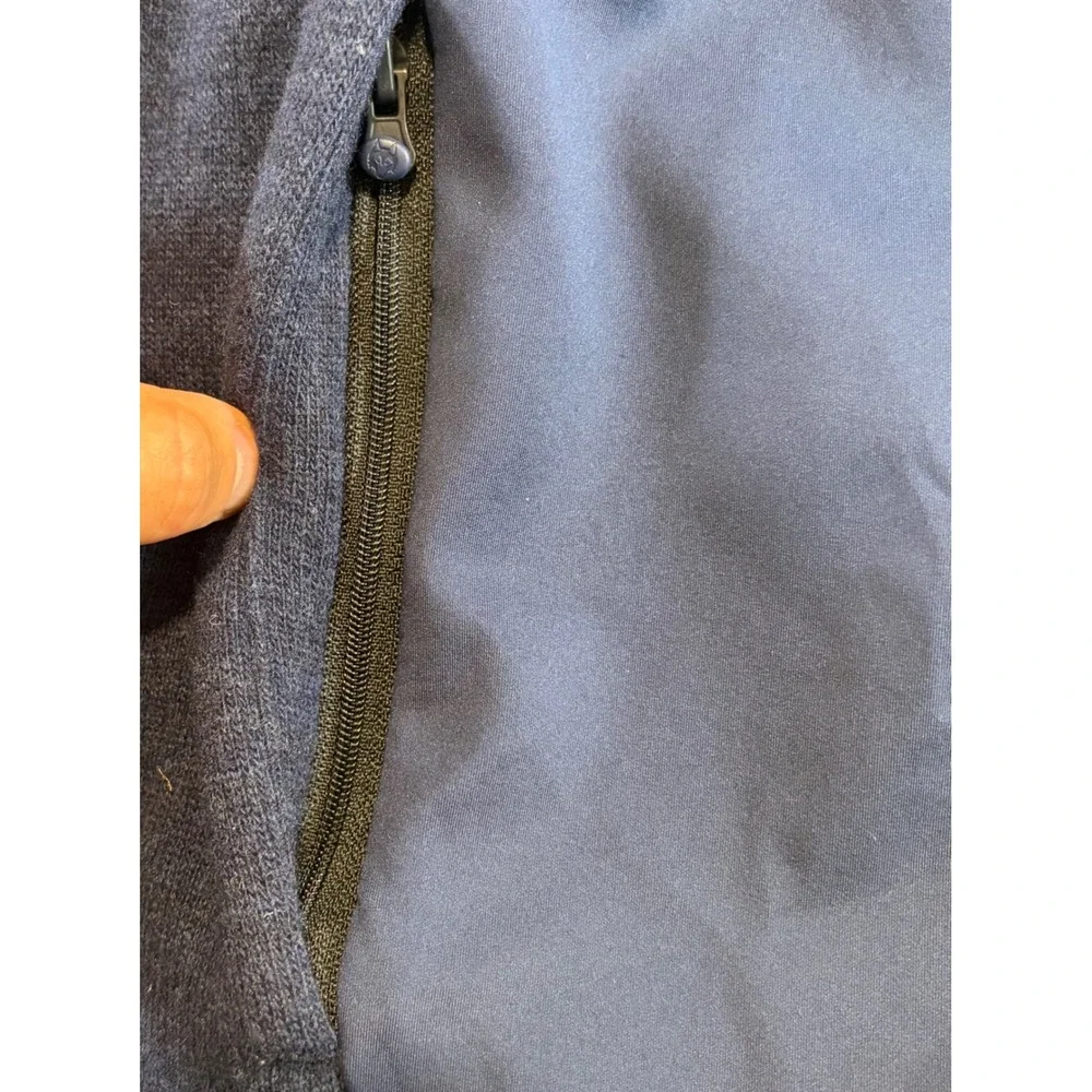 Greyson Full Zip Jacket Mens XXL Navy Blue Wool‎ Blend Hybrid Golf Layer